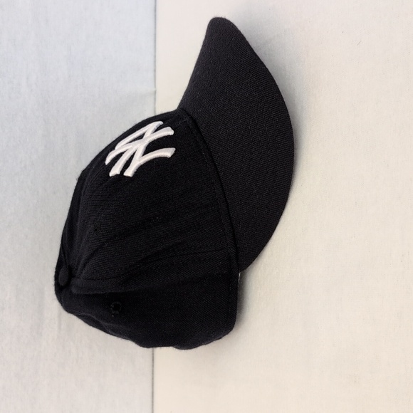 Vintage NY Yankees 1998 World Series Baseball Hat Fitted 7 New Era Blue Wool - Picture 4 of 8